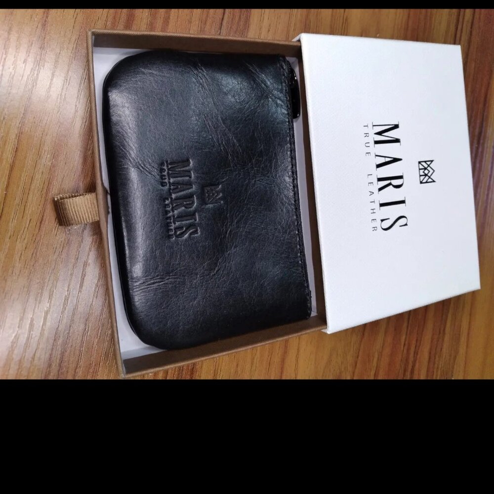 Maris leather xoin purse